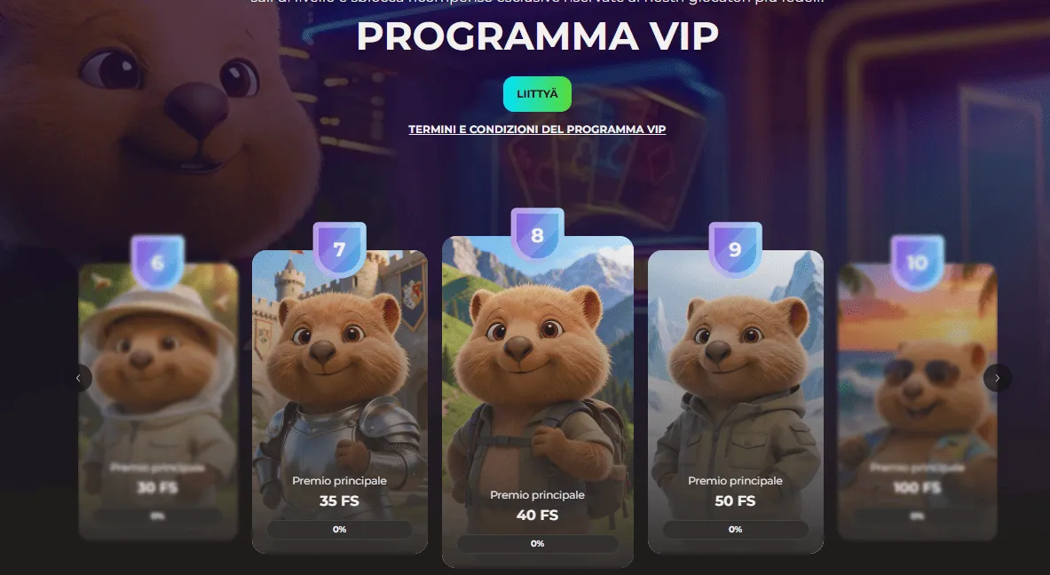 Programma VIP Oliver Casino 3